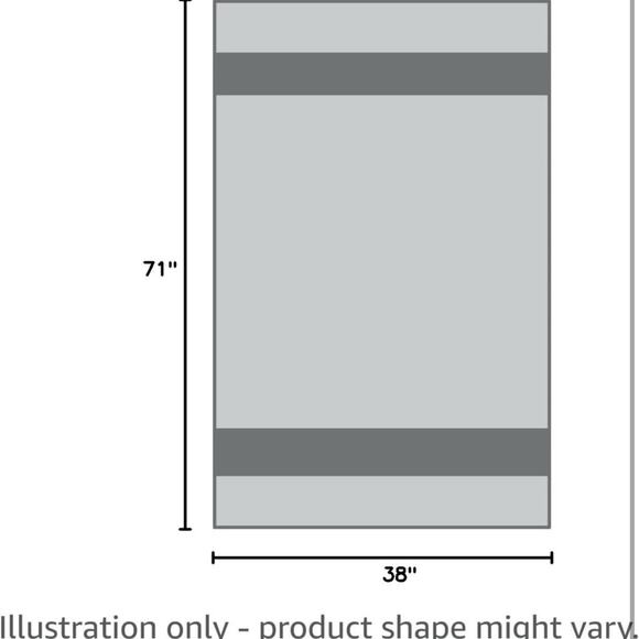 Beach Towel 100% Organic‎ Turkish Cotton Sand Free Quick Dry Gray 38"x71" - Picture 2 of 6